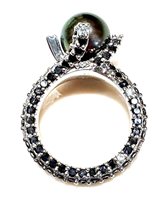 Anneau Sommer Femme Black Dream in Or Perla DIA 0.15 G/VS 2.20 N - DIA 0.15 G/VS 2.20 N